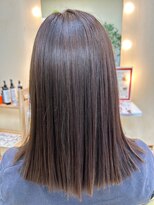 ビワテイ(Biwatei)&nbsp;秋季色柔らかローライト/縮毛矯正/中性髪質改善/酸性縮毛矯正/