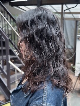 ラレイ ハラジュク(Lalei harajuku) 【白石】レディーススパイラルパーマウェーブヘア原宿