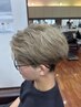 【神田限定】カット+ダブルカラー+トリートメントホームケア付き　￥18450～