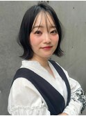 くびれヘア/髪質改善/縮毛矯正/韓国/ボブ/銀座
