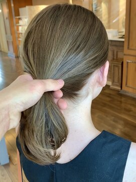 ザックジングウ 表参道(ZACC JINGU) 大人気!!髪質改善ほうじ茶ラテカラーシリーズ!!!