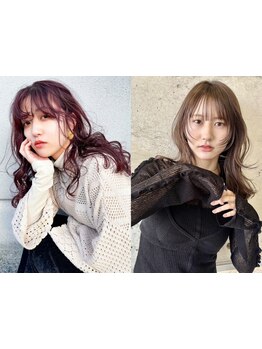 【白楽町】"ブリーチしない"ダブルカラーでダメージを最小限に抑え、ツヤ感・透明感のある外国人風カラーに