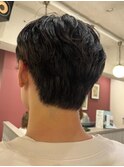 MEN’S HAIR/サーフカール/刈り上げセンターパート/武蔵小杉