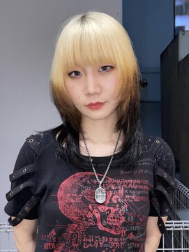 ルーツカラー×シャギーレイヤーウルフ