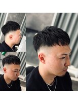 メグロバーバーショップロッポンギ 目黒六(MEGURO BARBER SHOP 6PPONGI)&nbsp;クロップフェード