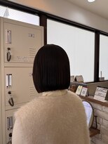 フレイムス ヘアアンドリラックス 南越谷店(Frames hair&relax)&nbsp;切りっぱなしボブ
