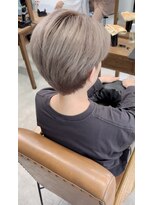 ニコル(Nicoru*)&nbsp;1ブリーチでここまで透けるベージュ SON