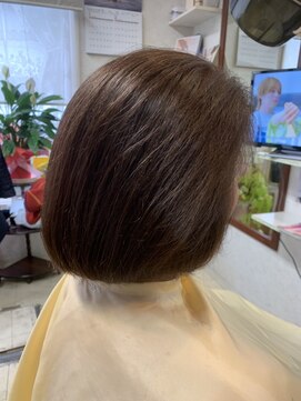 サロン ド シルク オリーブグレー/ヘーゼルベージュ/暗めカラー/ココアブラウン