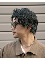 ペルズヘア(PELLS HAIR)&nbsp;メンズミディアムパーマメンズボブパーマメンズロング