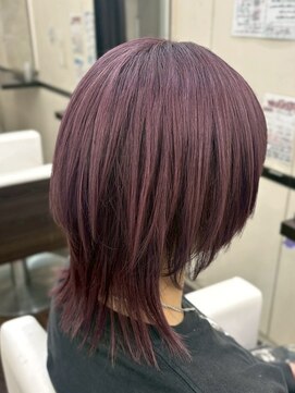 ヘアーサロン アドア(Hair Salon adoa) ラベンダーピンク