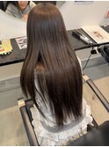 ブラウンカラーダブルカラーインナーカラーケアブリーチ