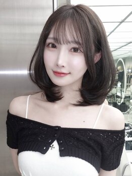 REDEAL 大宮 レイヤーカット/ハッシュカット/ハイレイヤーカット/顔周りカットの写真/「なりたい」をエッセンスに、魅力を引き出す*王道の甘め韓国風レイヤースタイル[レイヤーカット/大宮]