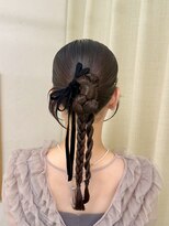 フェリーチェ 六本木店(Felice)&nbsp;カチモリヘア タイトヘア お呼ばれヘア 参列ヘア イベントヘア