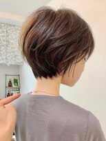 アイドットプラスサッポロ 札幌(i.+SAPPORO)&nbsp;白髪ぼかし丸みショートミルクブラウン30代40代50代