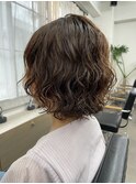 【中目黒】レイヤーボブパーマ♪ウルフパーマウェーブパーマ