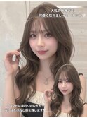 《高瀬寛菜》髪質改善カラー+顔まわりレイヤー