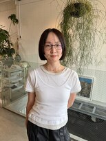 メグリ(meguri)&nbsp;オリーブベージュ　ボブ　ショート　ショートカット　髪質改善