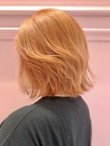 リー 梅田(Lee)&nbsp;Lee梅田★サンシャインオレンジ×切りっぱなしボブ