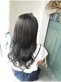 アッシュ系ロング