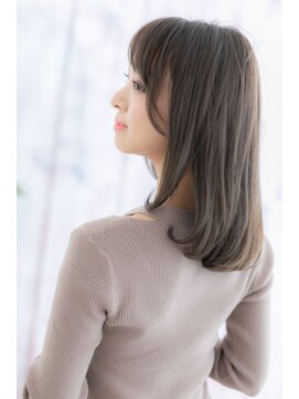 ヘアアンドビューティー ミック(Hair & Beauty miq) くすみカラーで垢抜け…ラフ＆ヌーディワンカール
