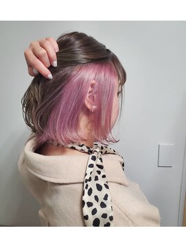 アドラ(ADLLA) ピンクボブ