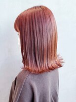 アイティー バイ アルバム 浦和店(IT by ALBUM) オレンジブラウン_エアリーミディショートパーマ_ba310813