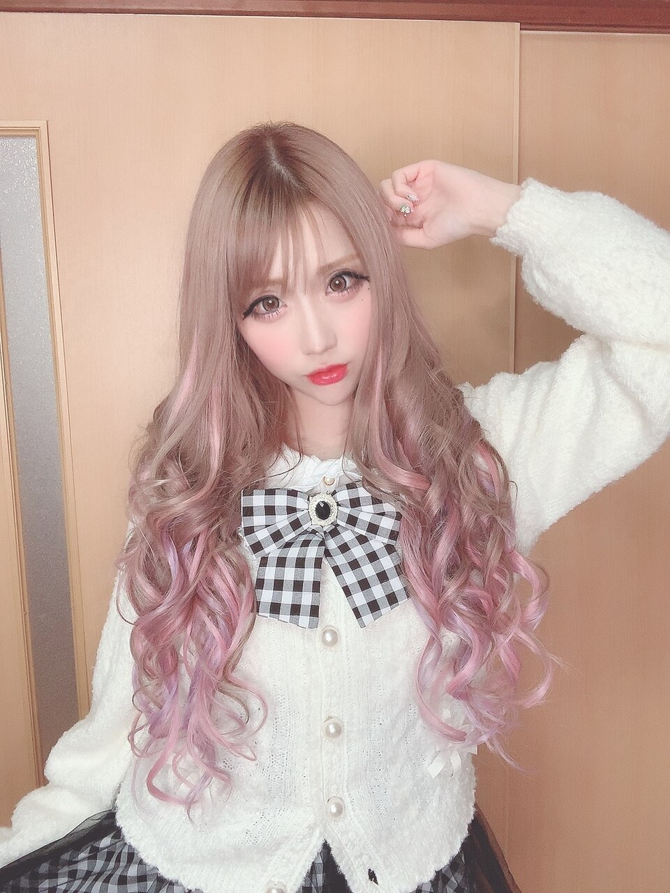 ちいめろちゃん×PINK＆PURPLE：L120754110｜エクステンション