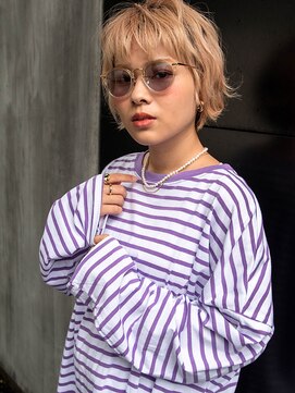 クレール 松戸(Clair) くびれボブ/カーキグレージュ/大人かわいい/フェザーバング