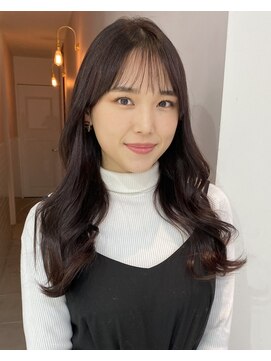 カシェ マエノヘタ(Cashe'e MAENOHETA) 韓国巻き&ピンクブラウンカラー