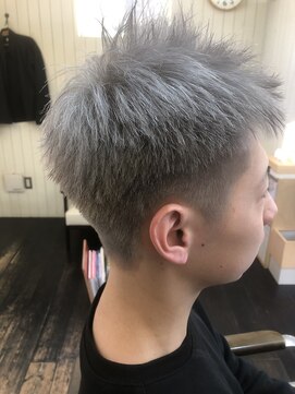 ポップアップヘアー(pop up hair) シルバーアッシュ