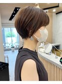 蒲生優 【大人かわいいヘア、丸みショート】