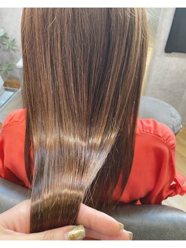 カームバイリコ 学芸大学(calm by liko) 美髪/大人かわいい/こなれミディ/サンドベージュ[学芸大学]