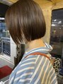 サロンド ハル 国分寺店(salon de HALU) 切りっぱなしボブ