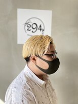 ニーキュウヨン バーバーズストア(294 BARBER's Store) ハイトーンヘアー