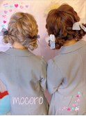 ツインお団子ヘア
