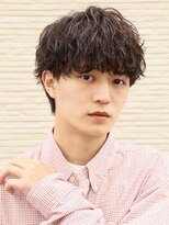 オーシャントーキョー 原宿(OCEAN TOKYO)&nbsp;ナミマキショート/ツーブロック/黒髪/無造作パーマ