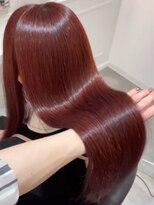 ラ ブレス 梅田茶屋町(LaBless) 艶髪ストレート◇レッド/りくと[大人可愛い 20代 30代 40代]