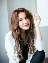 フラミューム 二子玉川(flammeum)&nbsp;ルミエールウェーブのこなれヘア