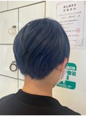 【ブリーチあり】ネイビーブルー