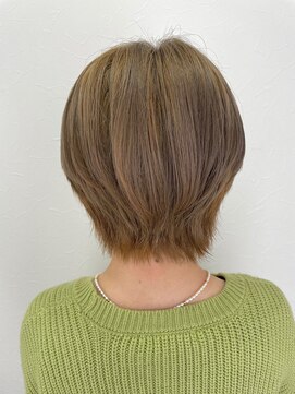 シエル 立川店(CIEL) 【CIEL×久光】ハイトーンベージュ×ショートウルフ