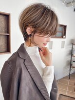 ハルキミナト ジャパン トウキョウ(HARUKI MINATO japan TOKYO) 美人カジュアルショート/前髪長めショート/上品ショート