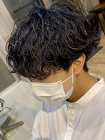 グッドタイムエフティフィフス 横浜西口(GoodTimes ft.fifth)&nbsp;波巻きスパイラルパーマメンズマッシュツイストスパイラルパーマ