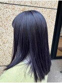 艶髪ダークトーン☆ネイビーグレー/30代/40代/50代