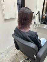 ワク(waku)&nbsp;バレイヤージュ/パープルグレージュ