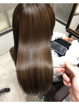 ライア 吉祥寺南口店(laia) カット×ベージュ×髪質改善【髪質改善 laia 吉祥寺 美容室】