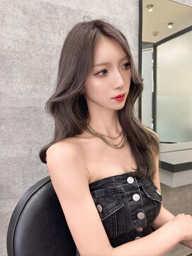 リリー(Lilley) 【lilley 稲永麻衣】レイヤーカット+ブリーチ+髪質改善+韓国ヘア