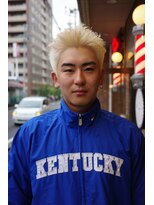 ザセカンドイーストサイドバーバーショップ(The Second EAST SIDE BARBER SHOP)&nbsp;スパイキーショート×ハイトーン