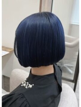 シアアルン 新小岩店(SHEER alun) ブルーカラー×ボブ/SHEERalun新小岩店