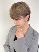 イオエ(ioe)&nbsp;デザインカラー/グランマッシュ/暗めカラー/ミディアムヘア