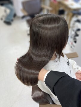 ハピネス 梅田茶屋町店(HAPPINESS) 韓国くびれロング レイヤーオルチャン小顔前髪 艶髪 髪質改善